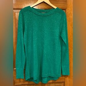 Apt. 9 Glittering Green Knit Sweater